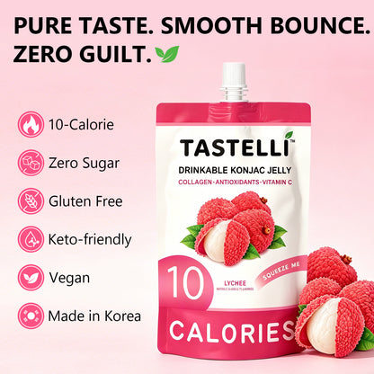 Tastelli Collagen Konjac Jelly Case - Lychee Flavor (150 ml)