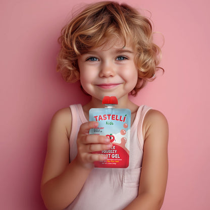Tastelli Kids Squeezy Fruit Gel Apple - 10 CT