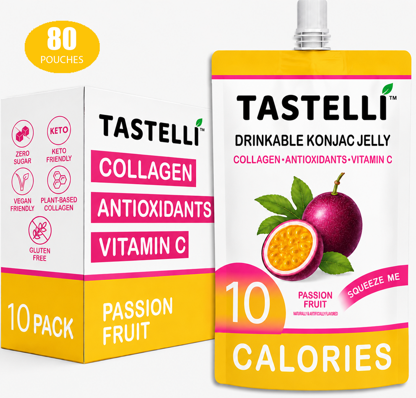 Tastelli Collagen Konjac Jelly Case - Build Your Order (150 ml)