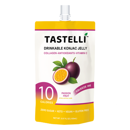 Tastelli Collagen Konjac Jelly Case - Passion Fruit Flavor (150 ml)
