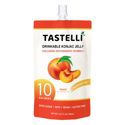 Tastelli Collagen Konjac Jelly Case - Peach Flavor (150 ml)